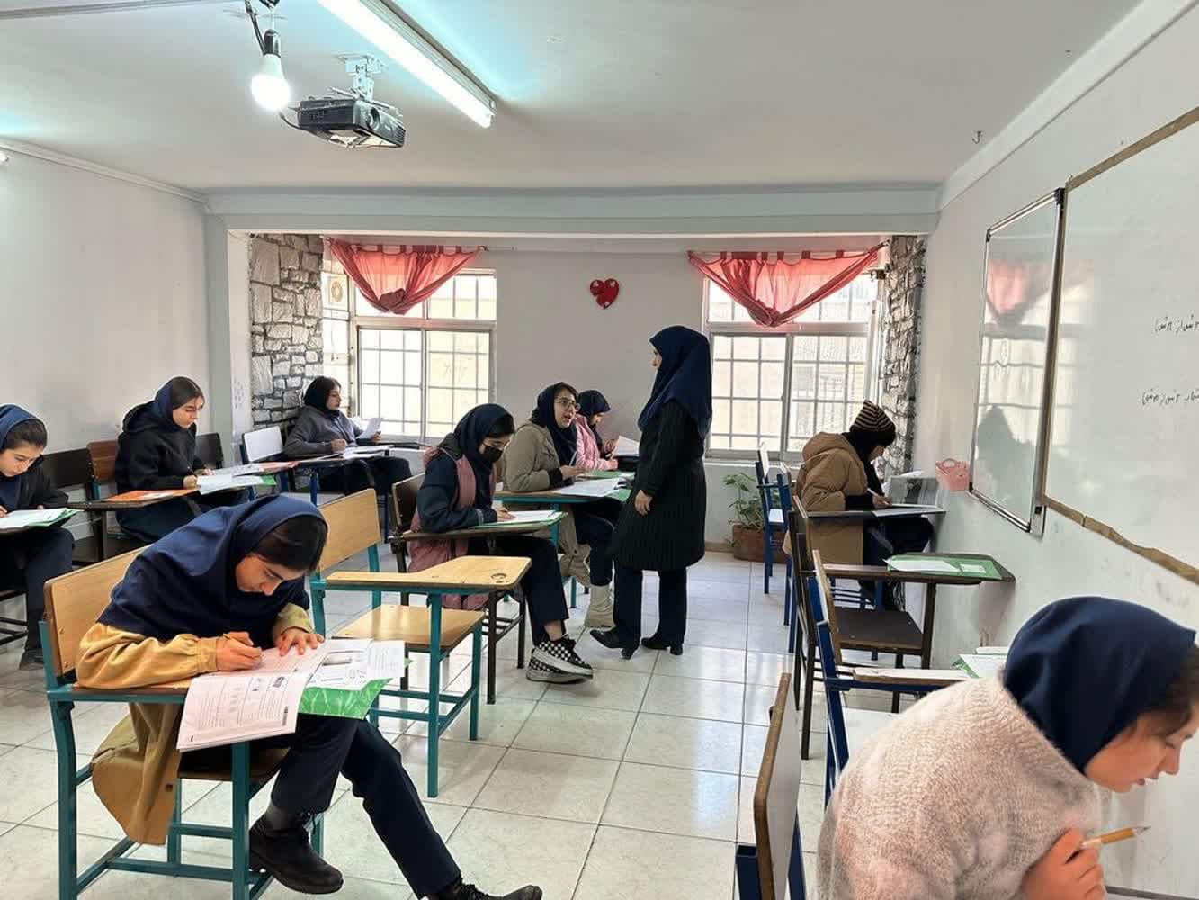 برگزاری آزمون جامع ماهانه