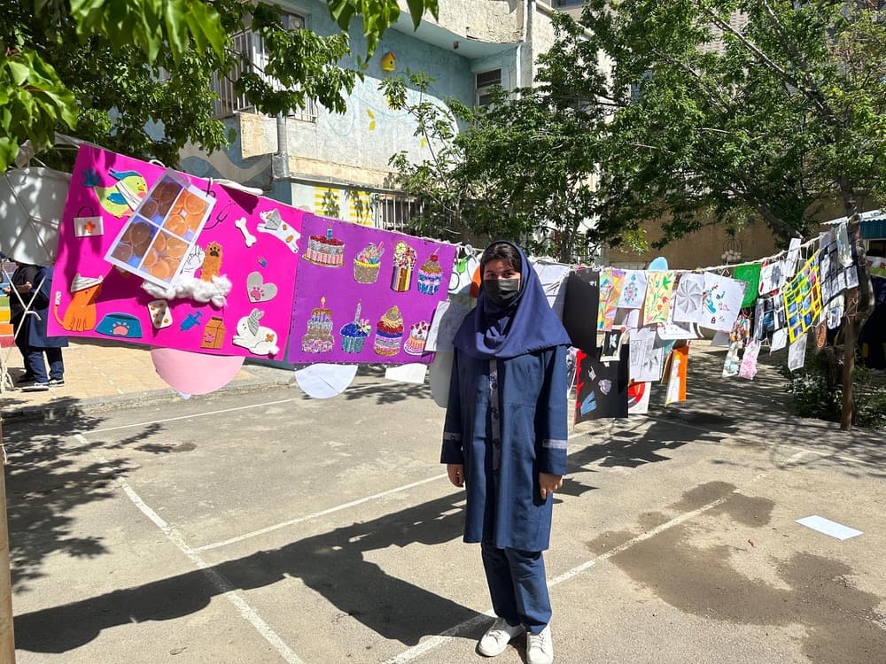 نمایشگاه آثار دانش‌آموزان - اردیبهشت‌ ۱۴۰۲