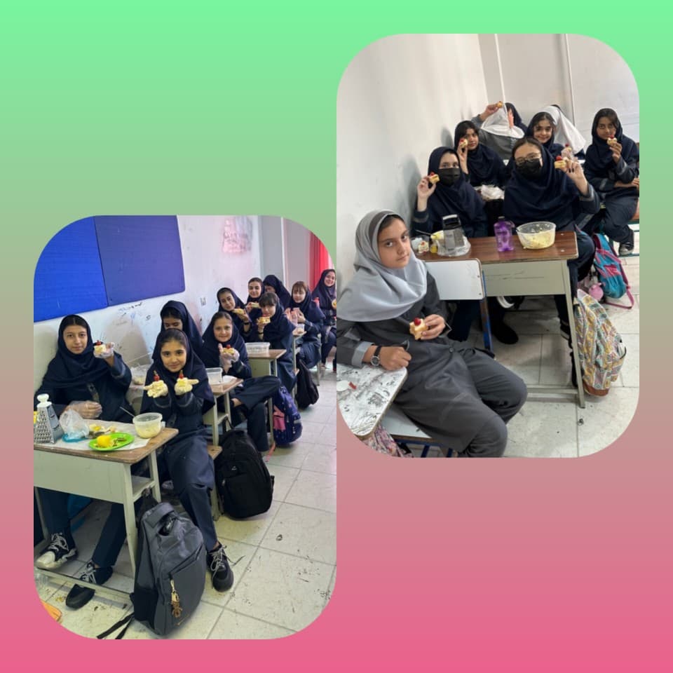 کلاس عملی در هفته آشنایی پایه هفتم