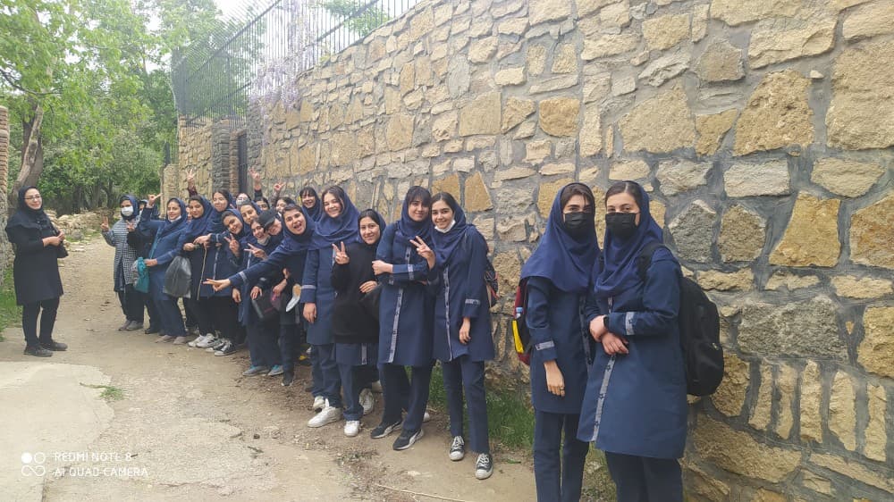 پیاده روی بهارانه پایه هشتم