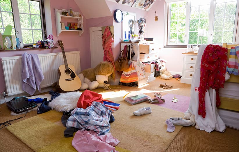 شلختگی نوجوانان